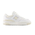 New Balance-550 White Cream Leather (GS)-Sneakers-GSB550BK-SNEAQS-1