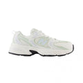 New Balance-New Balance 530 White Green-Sneakers-GR530ZO-SNEAQS-1