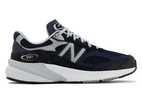 New Balance 990v6 MiUSA Navy White (Women's) W990NV6