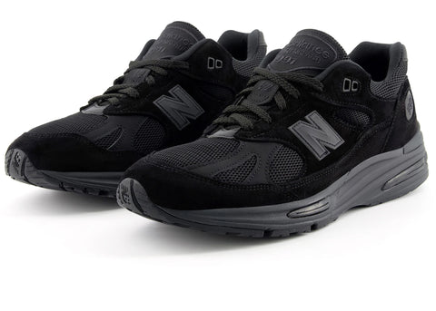New Balance New Balance 991v2 MiUK Black Grey U991KK2