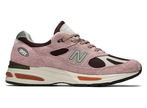New Balance 991v2 MiUK Pink Mauve U991PR2