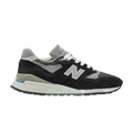 New Balance 998 MiUSA Black Silver U998BL
