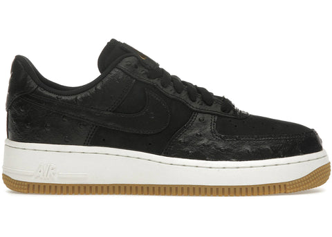 Nike Air Force 1 Low '07 Black Ostrich Gum (Women's) DZ2708-002