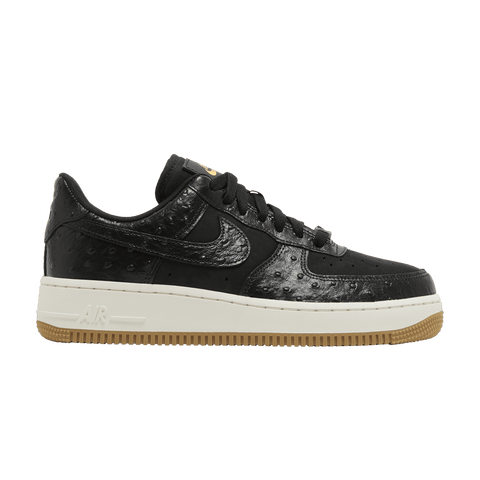 Nike Air Force 1 Low '07 Black Ostrich Gum (Women's) DZ2708-002