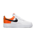 Nike-Air Force 1 Low '07 Essential White/Brilliant Orange (Women's)-Sneakers-DJ9942-103-SNEAQS-1