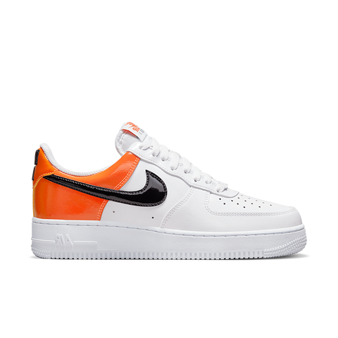 Nike-Air Force 1 Low '07 Essential White/Brilliant Orange (Women's)-Sneakers-DJ9942-103-SNEAQS-1