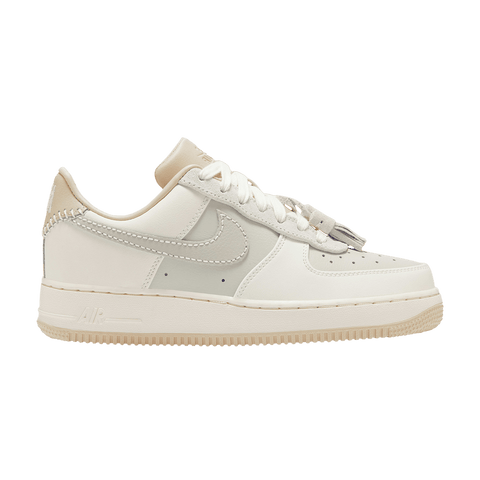 Nike Air Force 1 Low '07 Light Bone Suede Tassels (Women's) HV1813-001