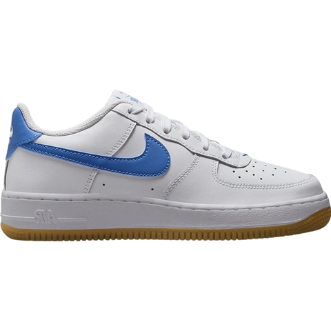 Nike Air Force 1 Low White Gum Light Brown Blue Beyond (GS) FV5948-115