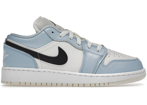 Nike Air Jordan 1 Low Ice Blue Black (GS) 554723-401