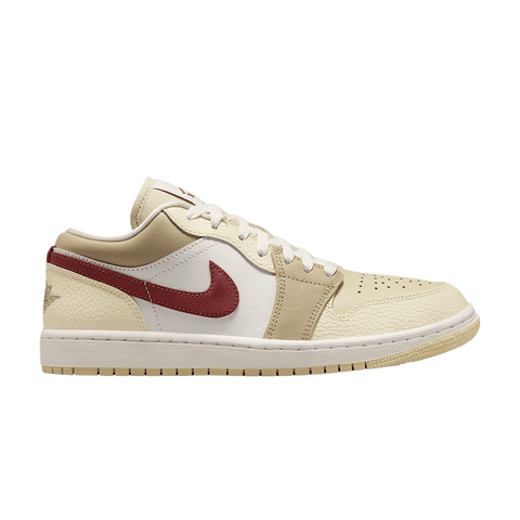 Nike Air Jordan 1 Low SE Desert Khaki Red Sepia (Women's) HV6530-100