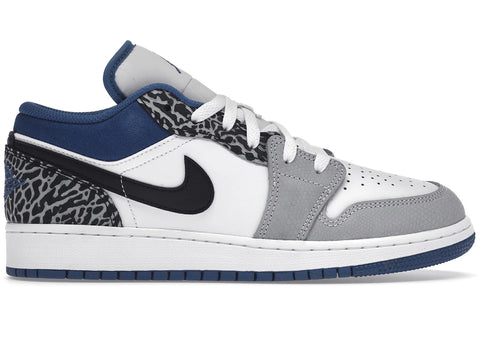 Nike-Air Jordan 1 Low SE True Blue-Sneakers-DQ2514-140-SNEAQS-1