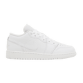 Nike Air Jordan 1 Low Triple White (2023) (GS) 553560-136