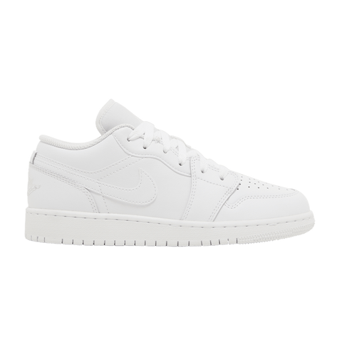 Nike Air Jordan 1 Low Triple White (2023) (GS) 553560-136