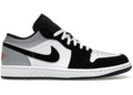 Nike Air Jordan 1 Low White Fire Red Black Matte Silver HF3148-106