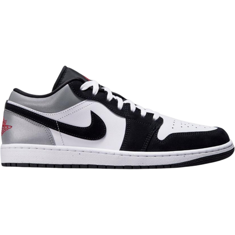 Nike Air Jordan 1 Low White Fire Red Black Matte Silver HF3148-106