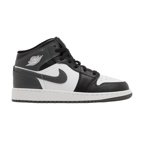 Nike Air Jordan 1 Mid Black White Iron Grey (GS) DQ8423-001