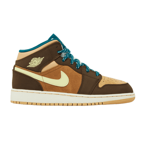 Nike Air Jordan 1 Mid Cacao Wow (GS) DZ6335-200