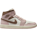 Nike Air Jordan 1 Mid Pink Oxford Brown (Women's) BQ6472-620