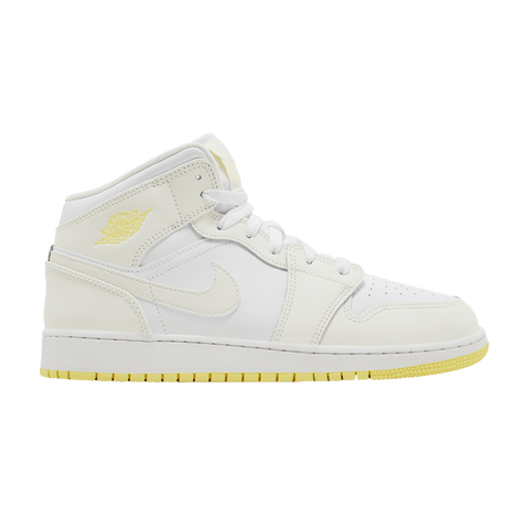 Nike Air Jordan 1 Mid Sail Light Laser Orange (GS) FD8780-181