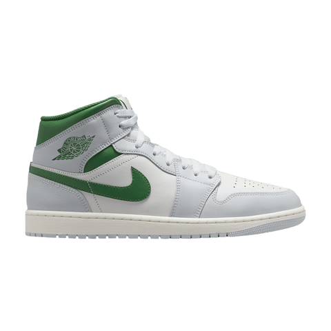 Nike Air Jordan 1 Mid White Pure Platinum Pine Green DQ8426-142