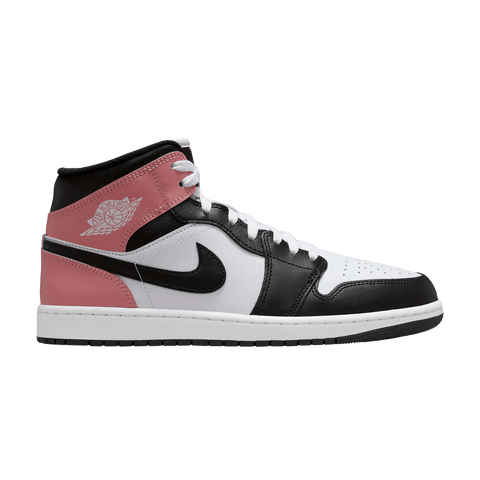 Nike Air Jordan 1 Mid White Rust Pink Black DQ8426-100
