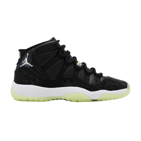 Nike Air Jordan 11 Retro Black Barely Volt (GS) IB1378-001