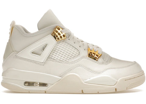 Nike-Air Jordan 4 Metallic Gold-Sneakers-AQ9129-170-SNEAQS-1