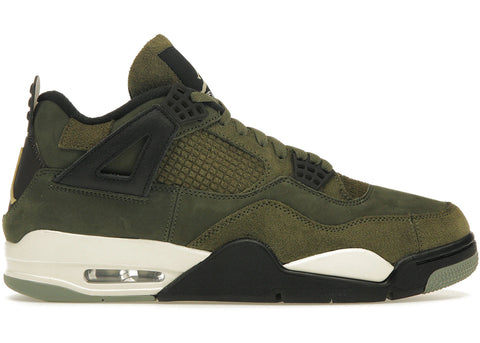 Nike-Air Jordan 4 Olive-Sneakers-FB9927-200-SNEAQS-1