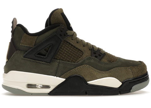 Nike-Air Jordan 4 Olive-Sneakers-FB9928-200-SNEAQS-1
