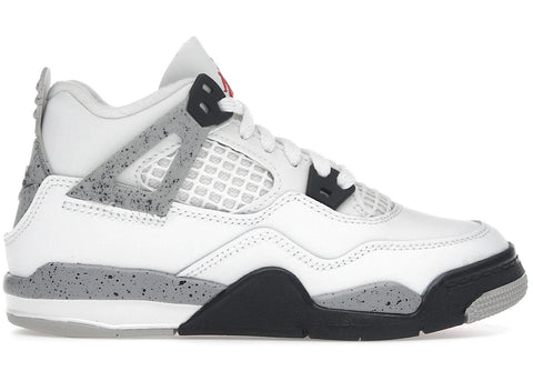 Nike Air Jordan 4 Retro White Cement (2025) (PS) IB4388-100