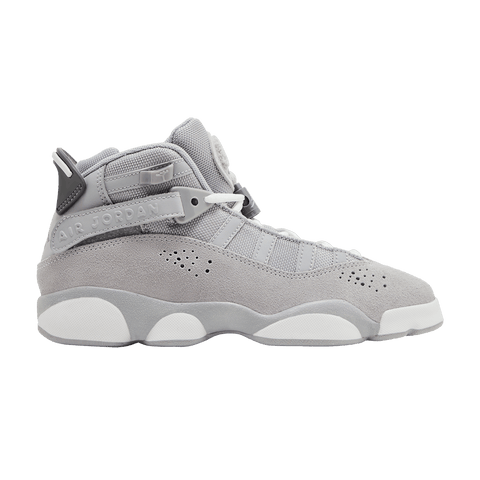 Nike Air Jordan 6 Rings Wolf Grey White Cool Grey (GS) 323419-009