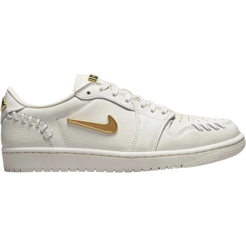 Nike Air Jordan Air Jordan 1 Low Method of Make WMNS “White/Metallic Gold” FN5032-100