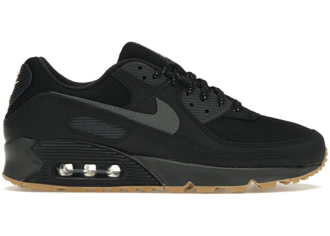 Nike Air Max 90 Black Smoke Grey Gum Reflective FV0387-001