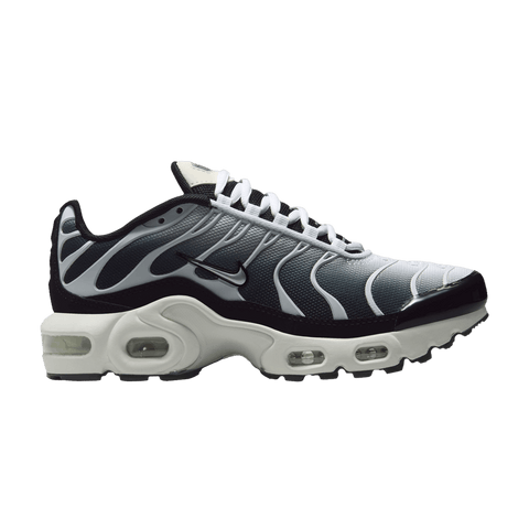 Nike Air Max Plus Black White Sail Metallic Cool Grey (GS) CD0609-026