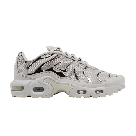 Nike Air Max Plus Light Iron Ore Gym Red Smoke Grey Metallic Silver (GS) FZ0977-001