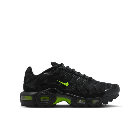 Nike Air Max Plus Older Kids' Shoes Black/Black/Volt Ice CD0609-049