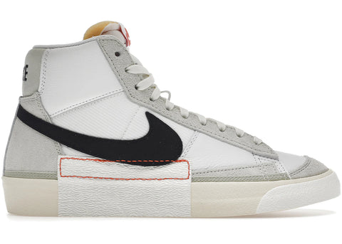Nike Blazer Mid 77 Pro Club White Black Light Bone Summit White DQ7673-100