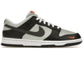 Nike Dunk Low Black Total Orange Mini Swoosh FN7808-001
