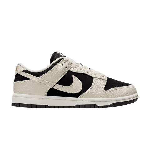 Nike Dunk Low Embossed Black Sail (Women's) IF3944-001