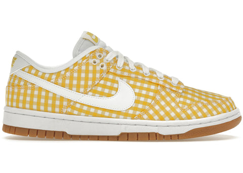 Nike Dunk Low Yellow Gingham (Women's) DZ2777-700