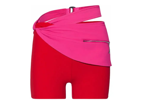 Jacquemus x Nike Drapped Bike Shorts Dark Pink FJ3266-657