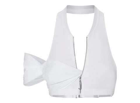 Jacquemus x Nike Le Haut Drape Top White FJ3149-100