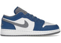 Nike-Jordan 1 Low True Blue GS-Sneakers-553560-412-SNEAQS-1