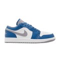 Nike-Jordan 1 Low True Blue-Sneakers-553558-412-SNEAQS-1