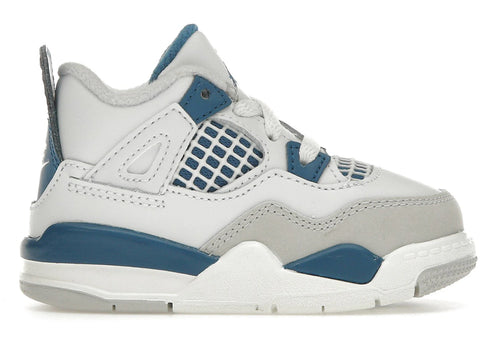 Nike Kids-Jordan 4 Retro Military Blue 2024 Td-Sneakers-BQ7670-141-SNEAQS-1