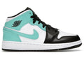 Nike-Nike Air Jordan 1 Mid Tropical Twist Igloon Gs-Sneakers-554725-132-SNEAQS-1