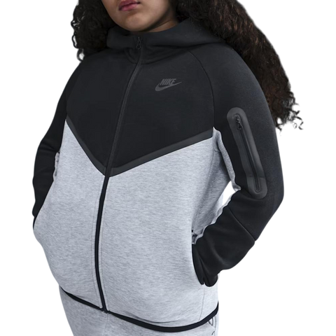 Nike Sportswear Tech Fleece Full-Zip Hoodie (GS) Extended Sizing HV6166-064