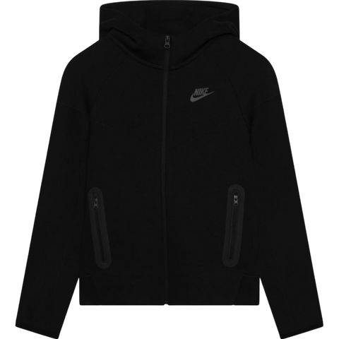 Nike Tech Fleece ZIP Hoodie Black (GS) FD3285-010