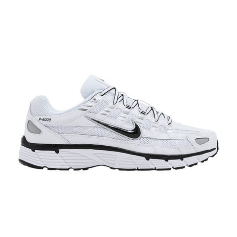 Nike P-6000 White Metallic Silver Black CD6404-107