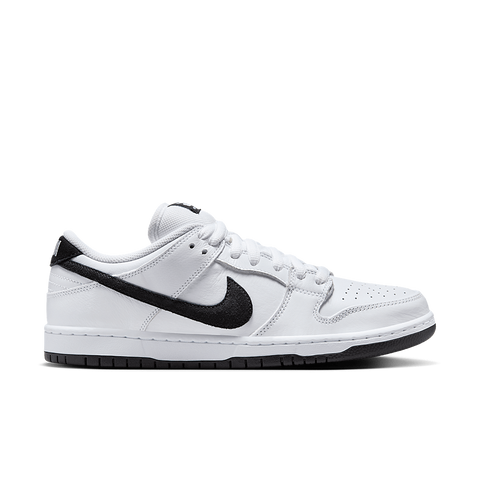 Nike-SB Dunk Low White Black-Sneakers-HF3704-100-SNEAQS-1